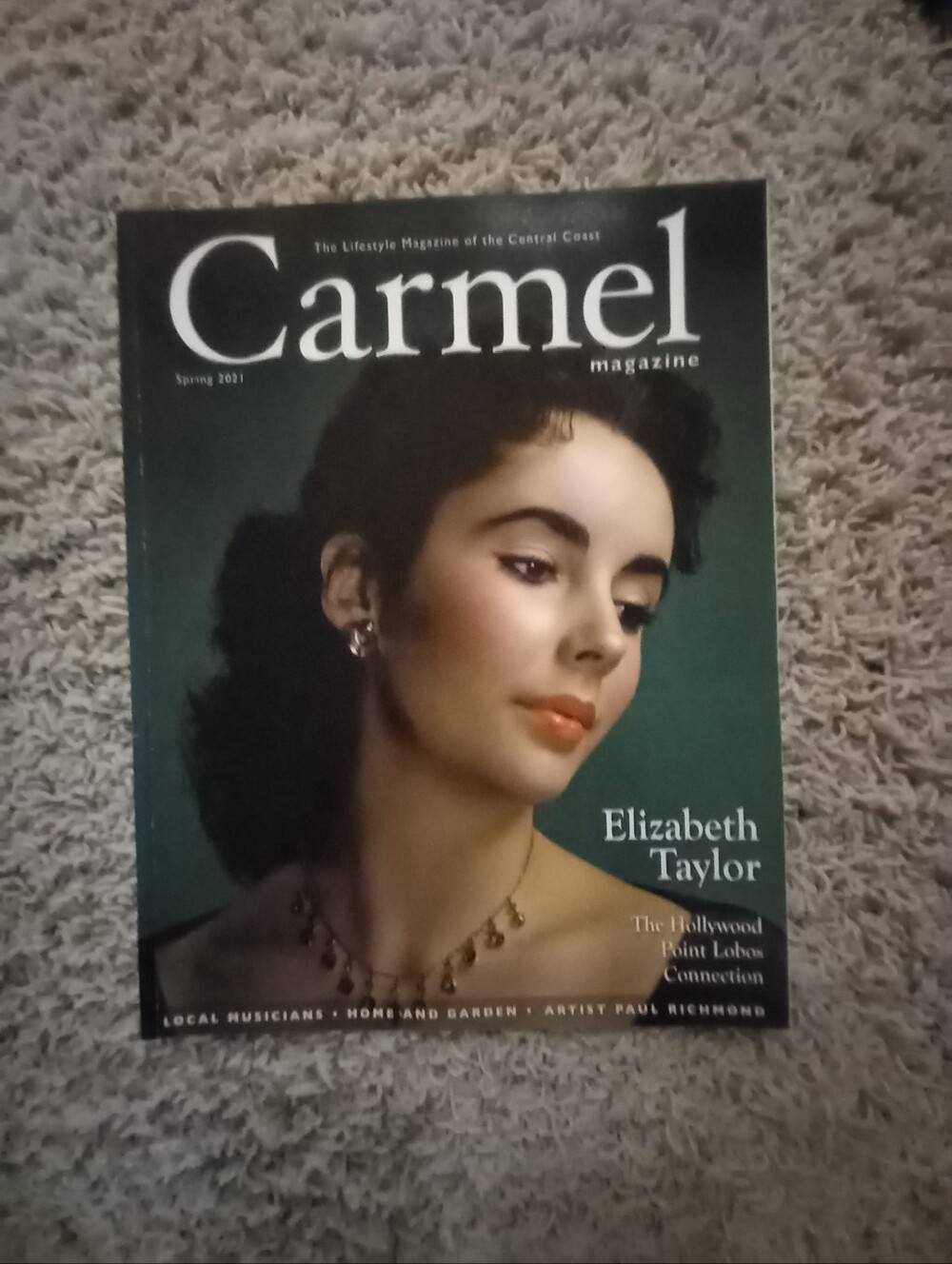 Spring 2021 Liz Taylor CARMEL magazine